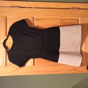 BCBG MAXAZRIA Hannah A-Line Women’s Dress Black & Tan Size 6